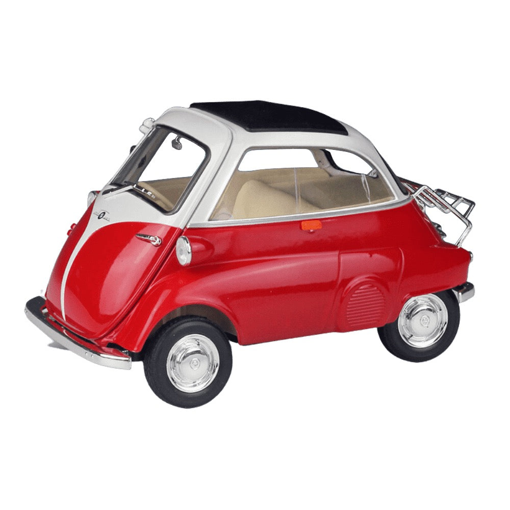 BMW 1955 Isetta Die Cast Model - Perfect Cadeau voor Vintage Auto Fans (Schaal 1:18)!