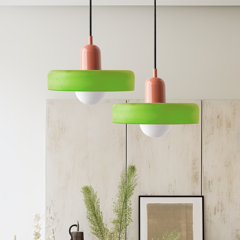 Moderne Glazen LED Hanglamp - Bauhaus Design met Verstelbare Ophanglengte