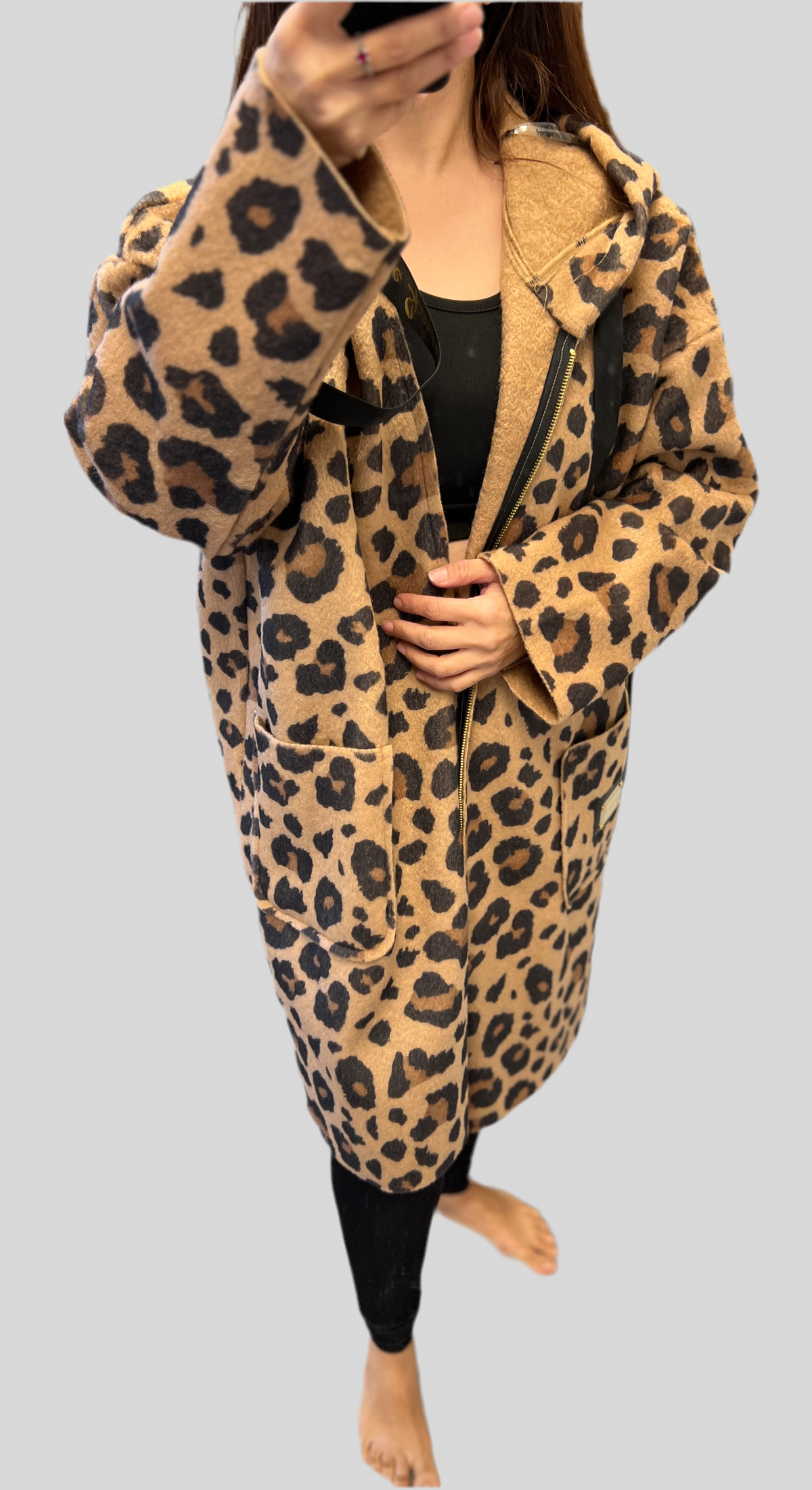 Oversized Luipaardprint Jas – Gedurfde Statement Look voor Elke Gelegenheid!