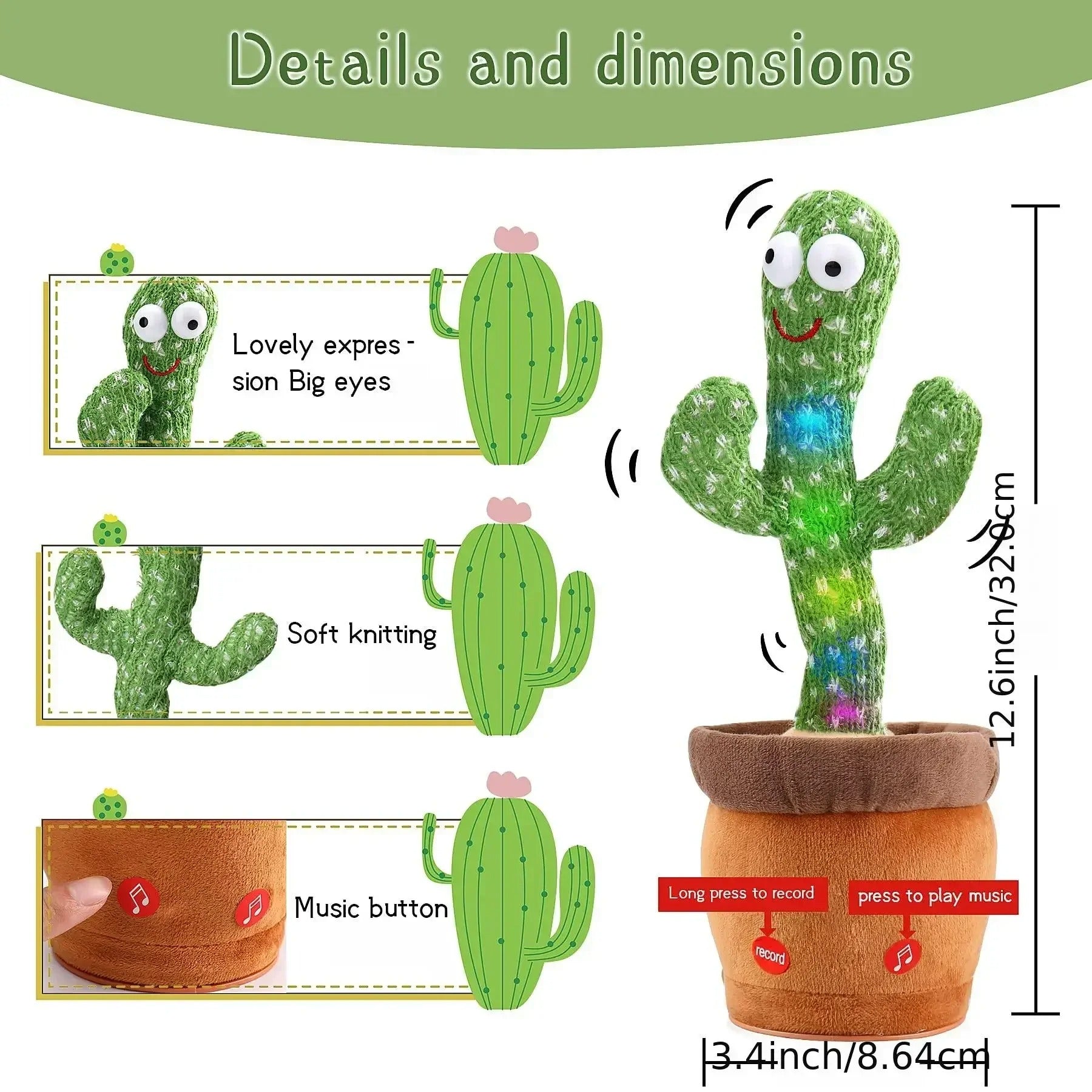 Sunny Cactus Up Plus - Het Perfecte Cadeau voor Baby's en Peuters!