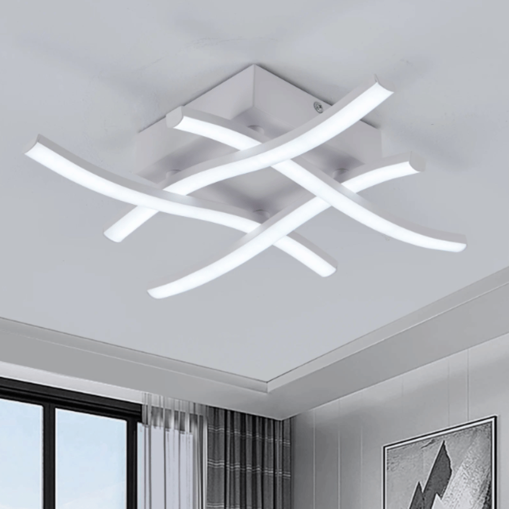 Moderne LED Plafondlamp met Aluminium Design: Veelzijdige Verlichting in Koud, Warm en Neutraal Wit!