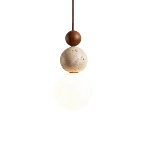 Moderne Hanglamp - Bruin Houten Design met G9 LED, 11 CM Breed en Aanpasbare Lengte