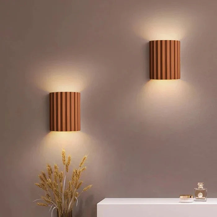 Luminara Wandlamp - Stijlvolle Hars Wandverlichting met Modern LED-Design voor Een Luxe Interieur