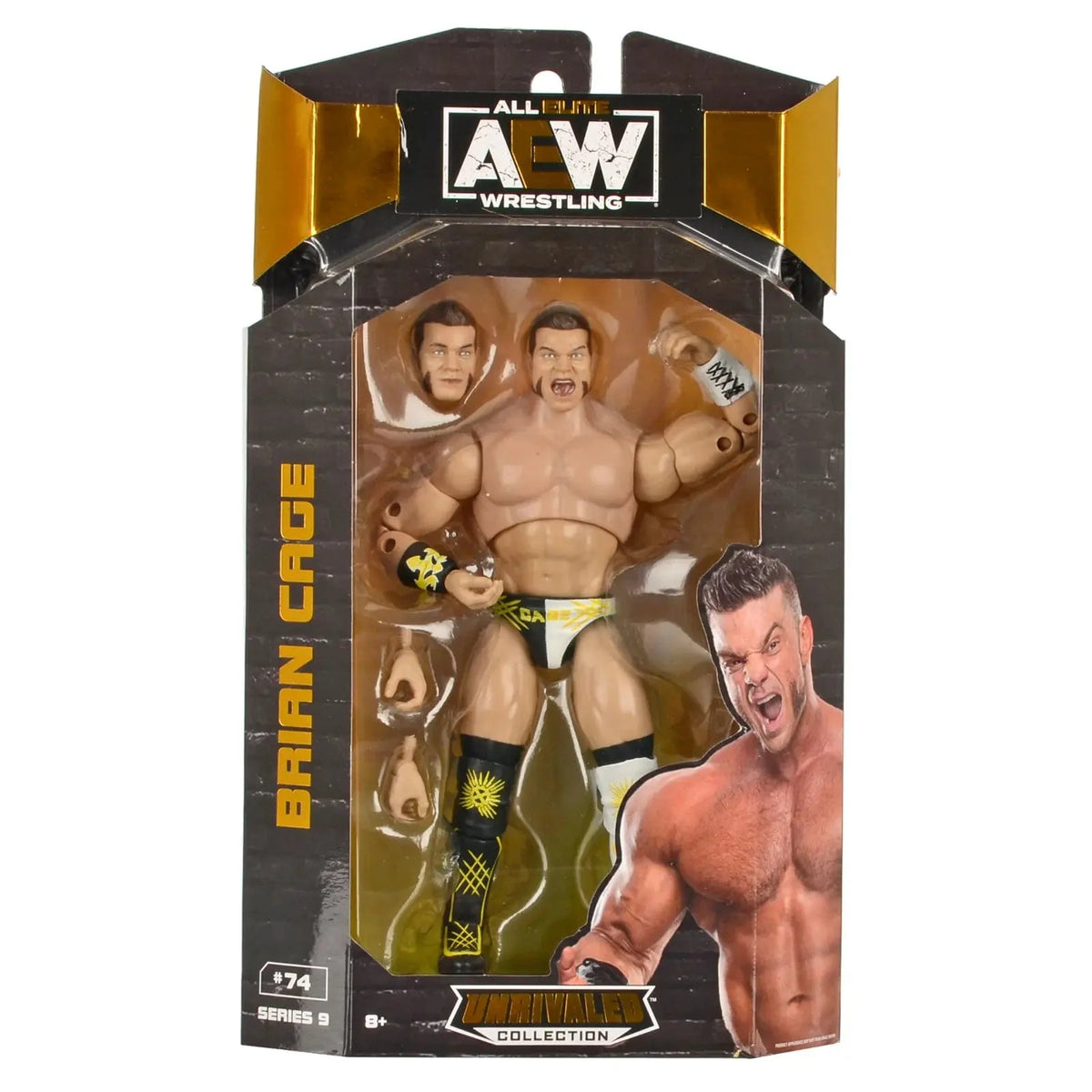 AEW Unrivalled Actiefiguren – Authentieke Wrestling Collectibles met 25 Bewegingspunten!"