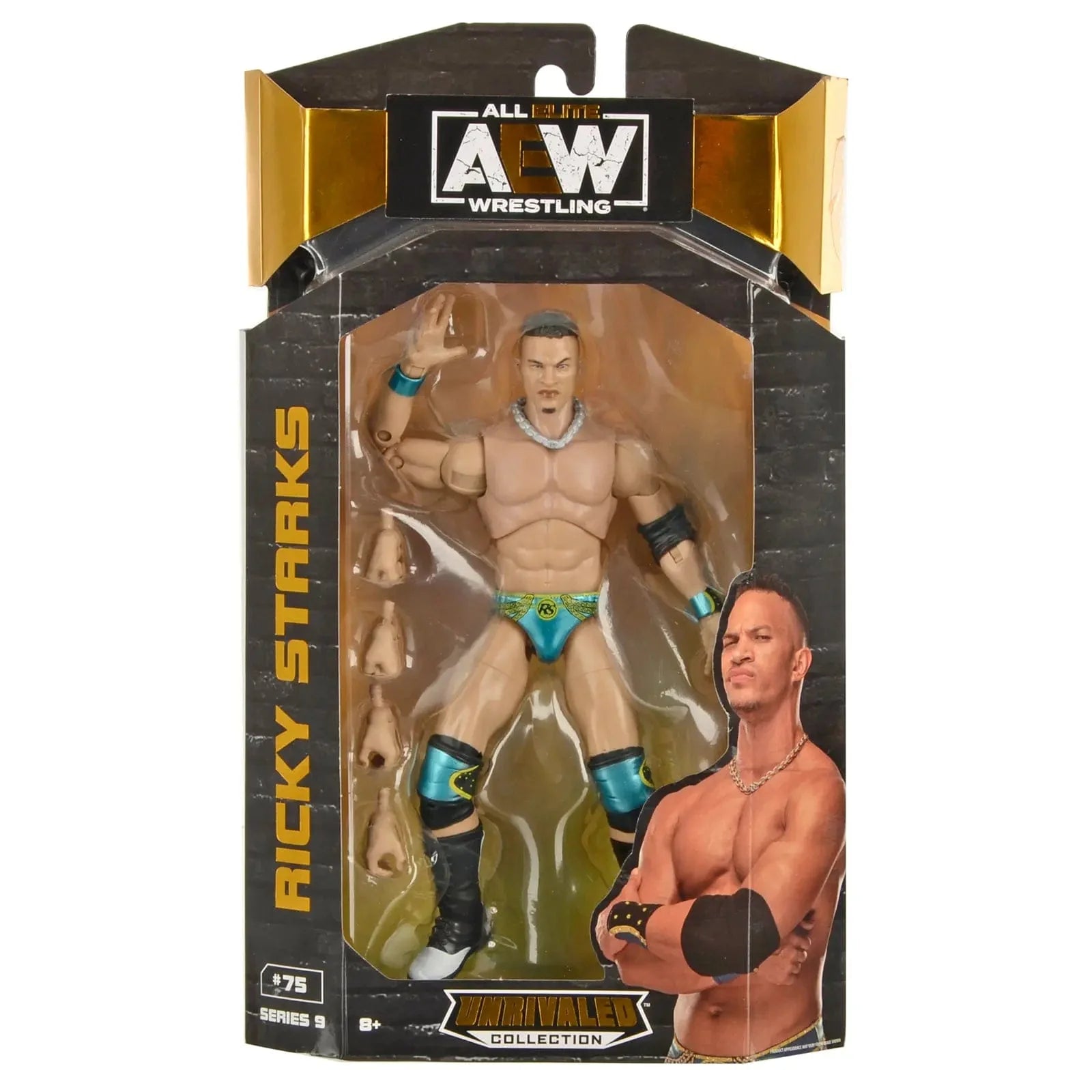 AEW Unrivalled Actiefiguren – Authentieke Wrestling Collectibles met 25 Bewegingspunten!"