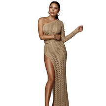 Sexy One-Shoulder Strandjurk