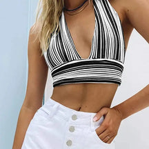Sexy Zomer Halter Crop Top
