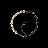 Signature Style Bracelet – Verstelbare Roestvrijstalen Armband met Shell Parels voor de Perfecte Zomerlook