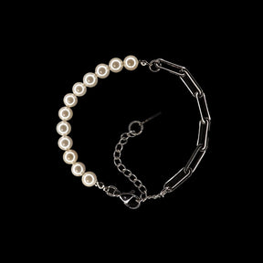 Signature Style Bracelet – Verstelbare Roestvrijstalen Armband met Shell Parels voor de Perfecte Zomerlook