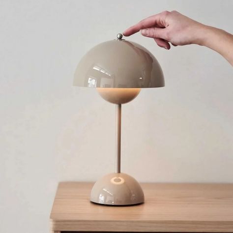 MUSHROOM Draadloze Oplaadbare Lamp - Flexibele en Stijlvolle Verlichting voor Elke Ruimte