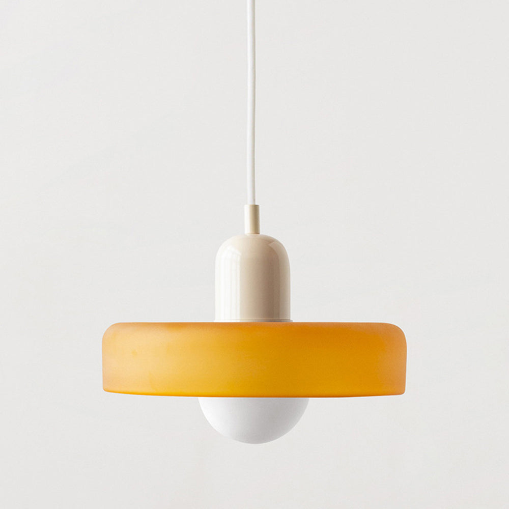 Moderne Glazen LED Hanglamp - Bauhaus Design met Verstelbare Ophanglengte