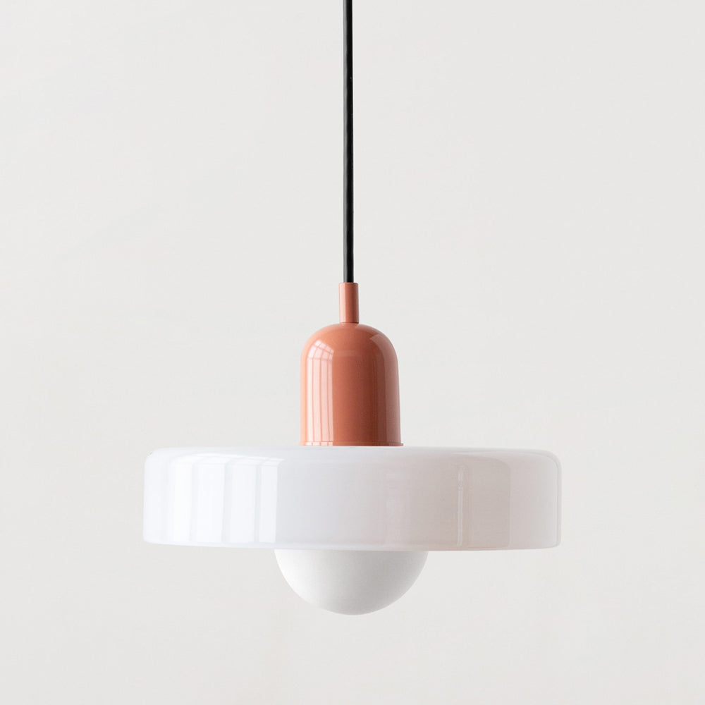 Moderne Glazen LED Hanglamp - Bauhaus Design met Verstelbare Ophanglengte