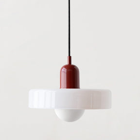 Moderne Glazen LED Hanglamp - Bauhaus Design met Verstelbare Ophanglengte