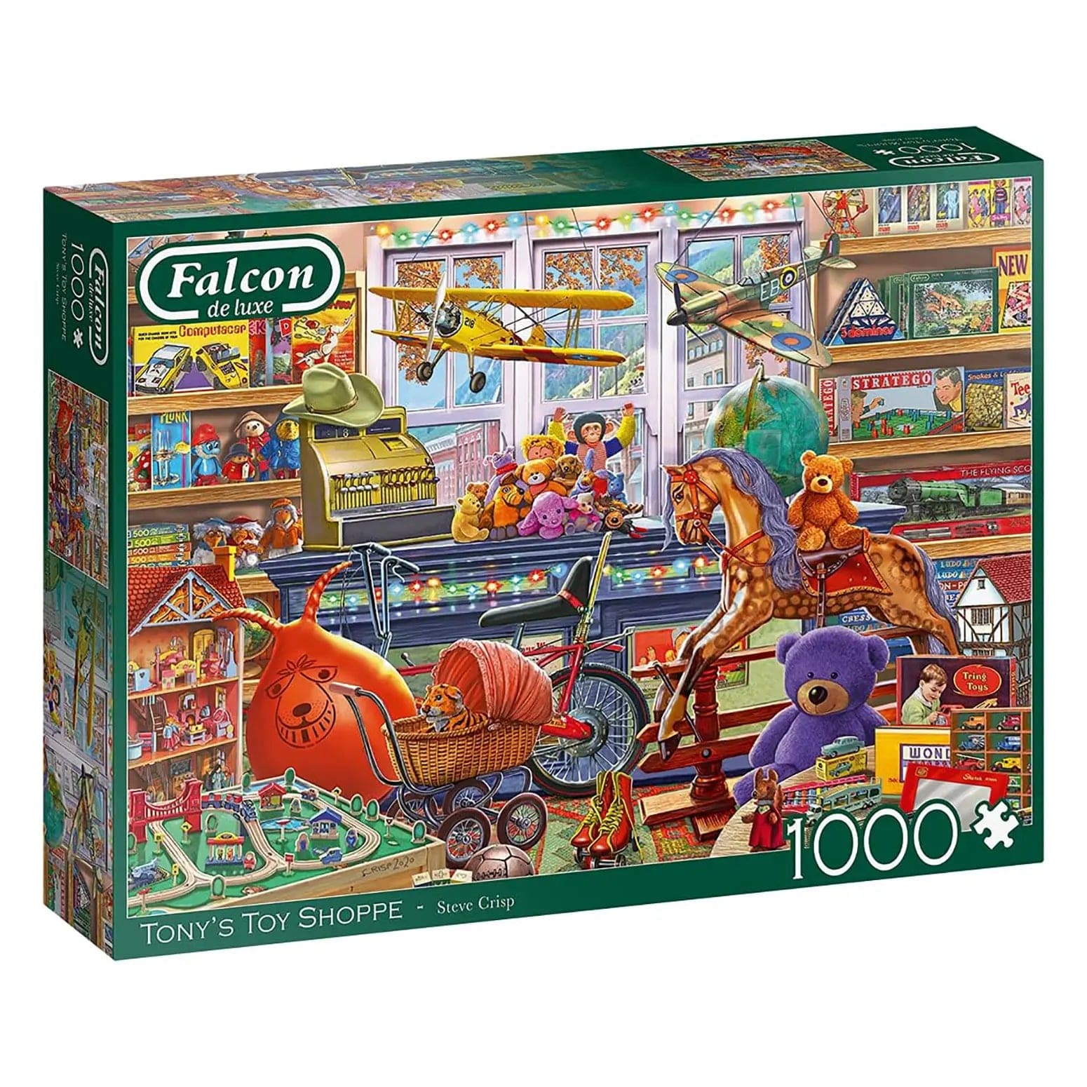 Falcon 1000-Delige Legpuzzel – Duurzame Puzzels met Kleurrijke Landschappen en Illustraties!