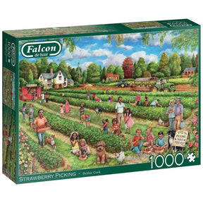 Falcon 1000-Delige Legpuzzel – Duurzame Puzzels met Kleurrijke Landschappen en Illustraties!