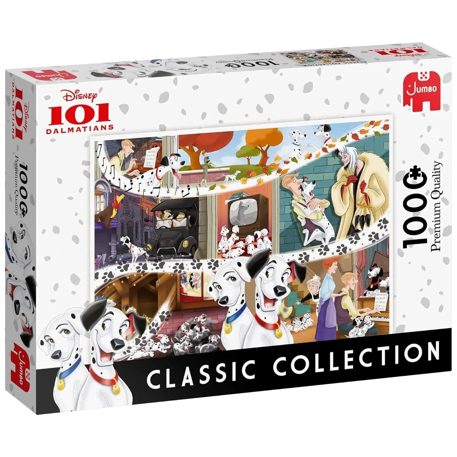 Jumbo Disney 1000-Delige Puzzel – Classic Collection met Iconische Scènes uit Disney-films