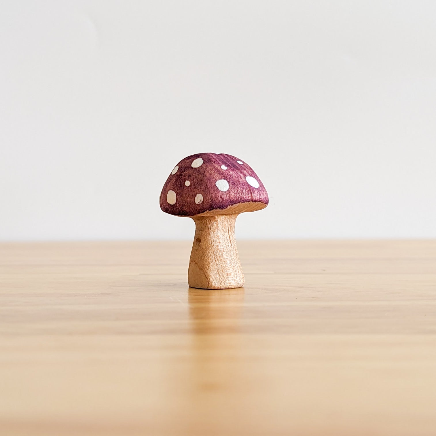 Handgemaakte Houten Paddenstoelen – Magisch Speelgoed voor Creatief Kleinwereldspel