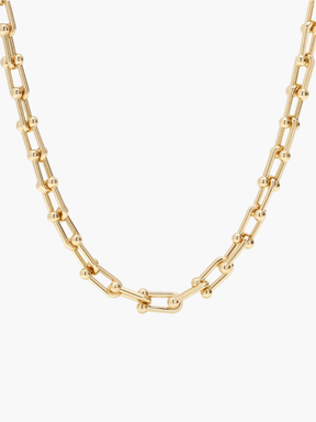 ClipLink Ketting – Trendy en Stijlvolle 14K Vergulde of Roestvrijstalen Ketting voor een Unieke Flair