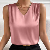 Zomerse V Hals Casual Topjes