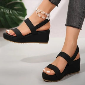 Comfortabele Wedge Sandalen