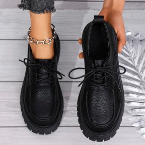 Plus Size Lederen Schoenen