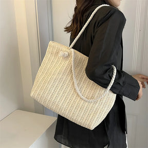 Grote Boho Stro Tas