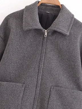Elegante Oversized Bomberjas