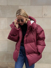 Gewatteerde Livia Winterjas – Warm, Trendy en Perfect voor de Koude Dagen!