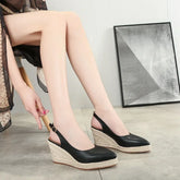 Elegante Leren Sleehakken