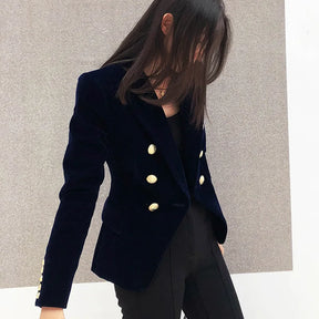 Elegante fluwelen blazer