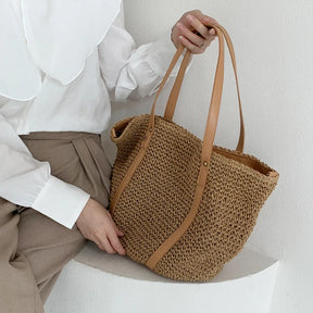 Boho Stro Schoudertas