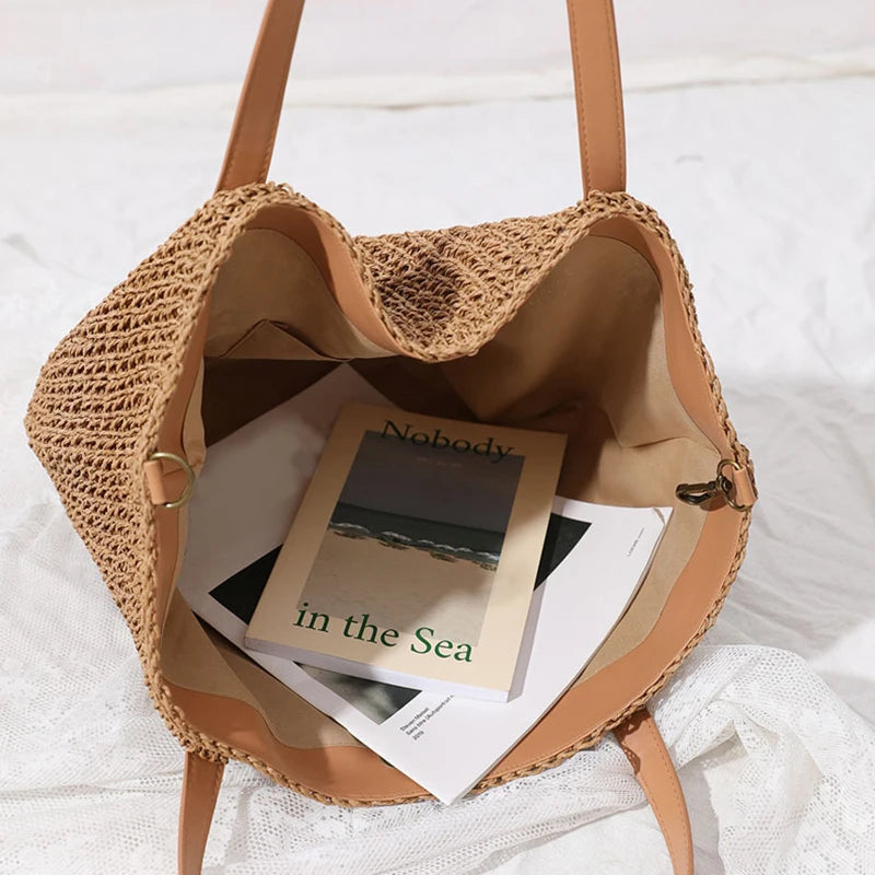Boho Stro Schoudertas