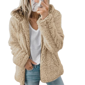 Sophie's Warme Teddy Fleece Jas voor Dames - Luxe, Comfort & Stijl voor de Winter