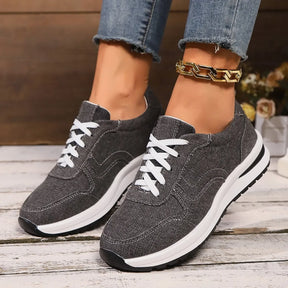 Comfortabele Sneakers Van Denim