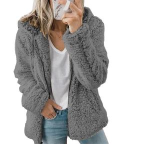 Sophie's Warme Teddy Fleece Jas voor Dames - Luxe, Comfort & Stijl voor de Winter