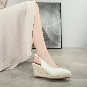 Elegante Leren Sleehakken
