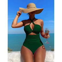 Drawstring One-Piece Zwempak