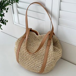Boho Stro Schoudertas