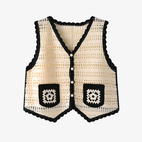 Gehaakte Boho Gilet Dames