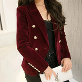Elegante fluwelen blazer