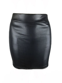 Mini Rok Met Hoge Taille