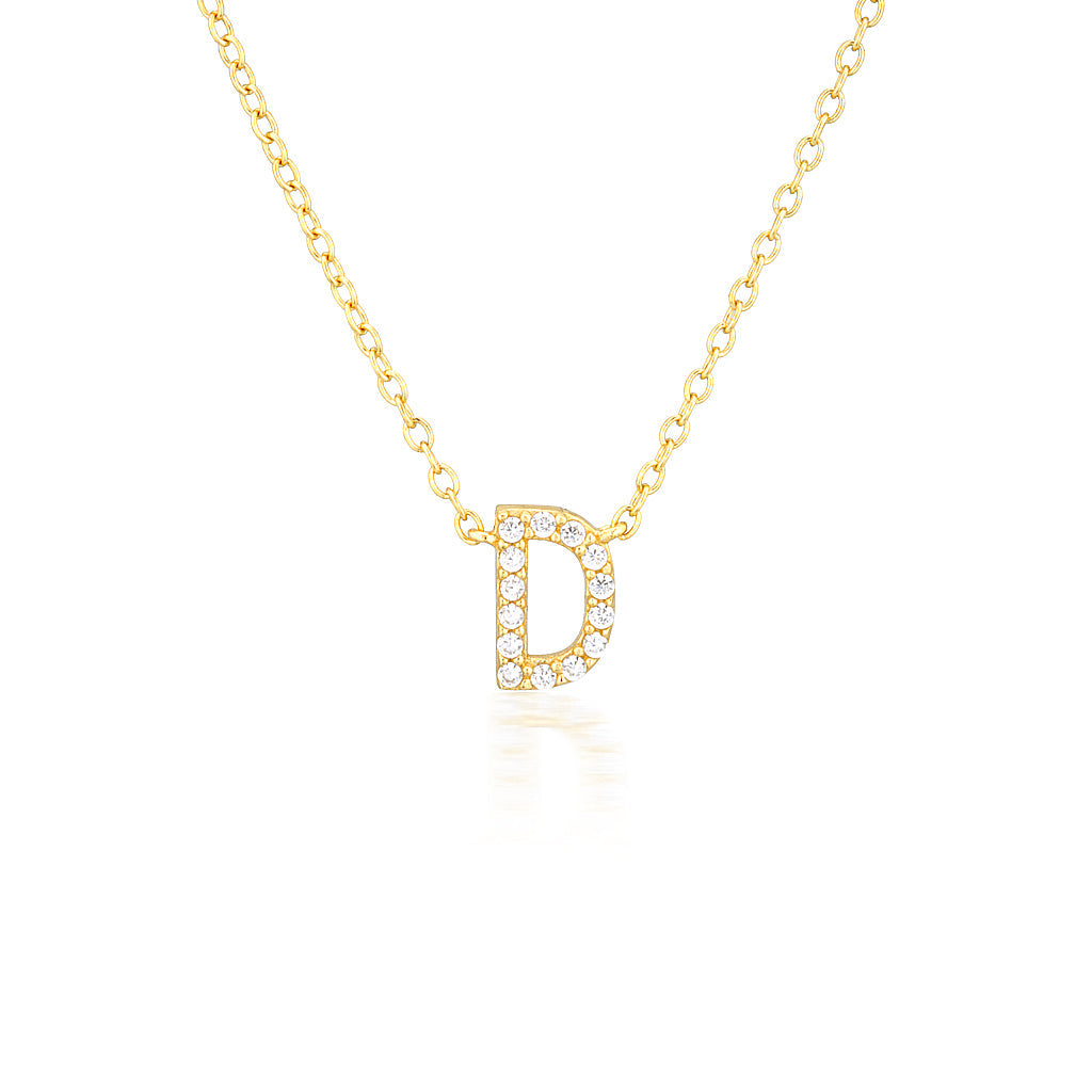 Draag Jouw Letter – Sterling Zilver Alphabet Kettingen met Luxe Afwerking