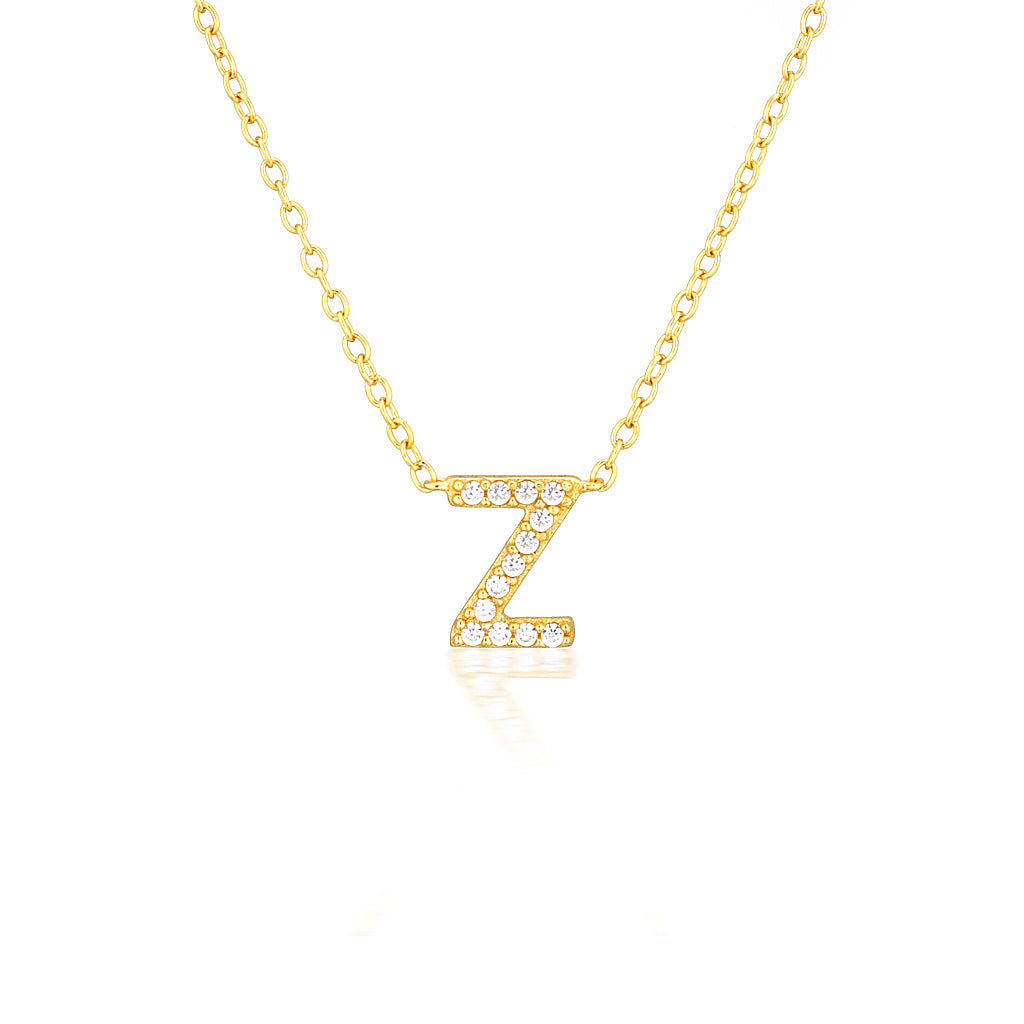 Draag Jouw Letter – Sterling Zilver Alphabet Kettingen met Luxe Afwerking