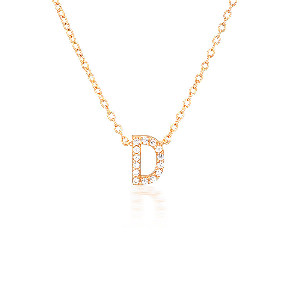 Draag Jouw Letter – Sterling Zilver Alphabet Kettingen met Luxe Afwerking