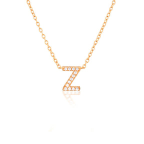 Draag Jouw Letter – Sterling Zilver Alphabet Kettingen met Luxe Afwerking