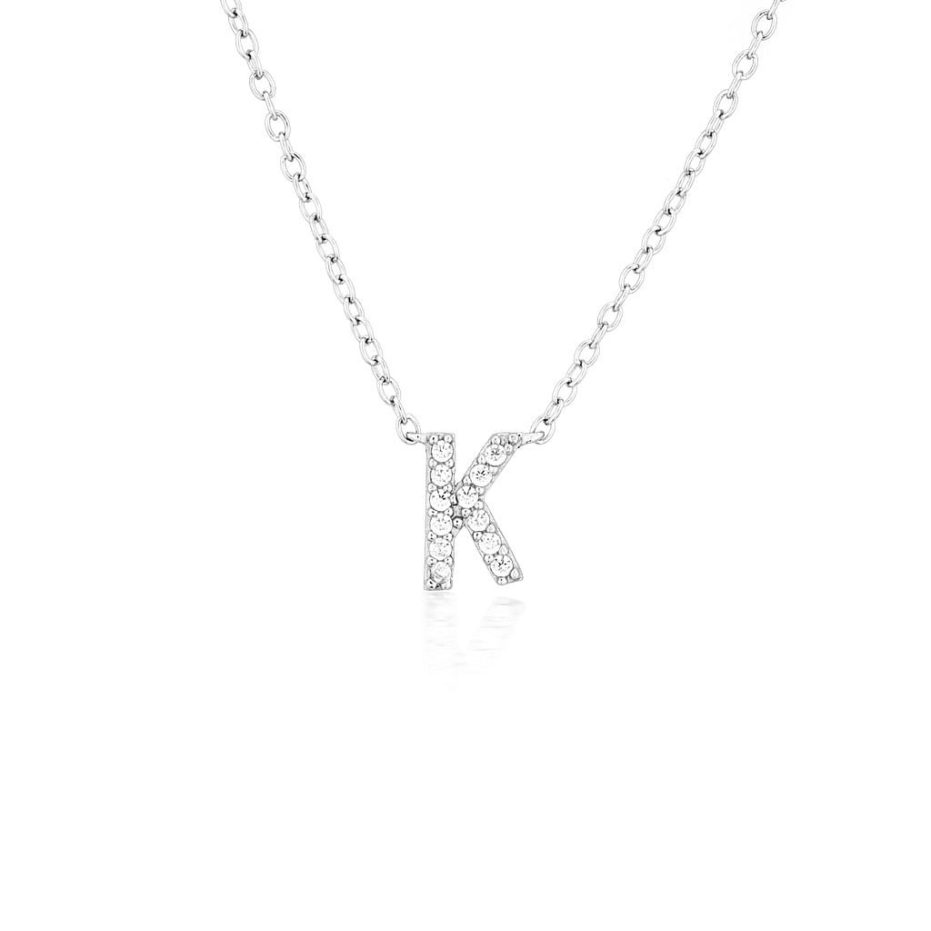 Draag Jouw Letter – Sterling Zilver Alphabet Kettingen met Luxe Afwerking