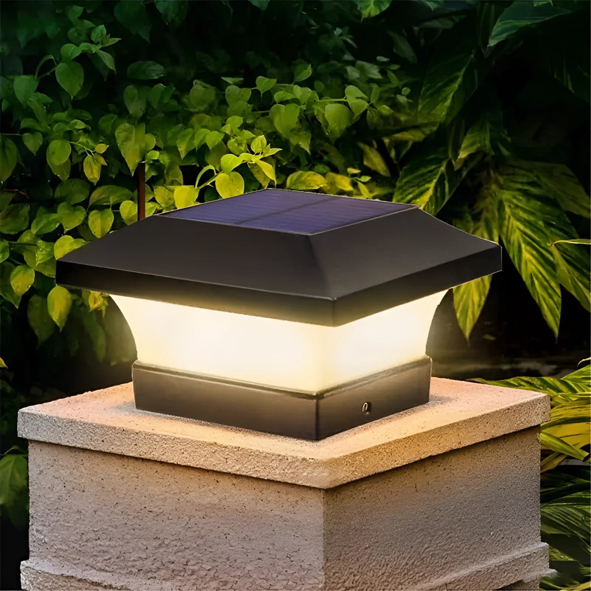 Eco-Friendly LED Solar Post Cap Light – IP65 Waterdichte Dusk-to-Dawn Buitenverlichting