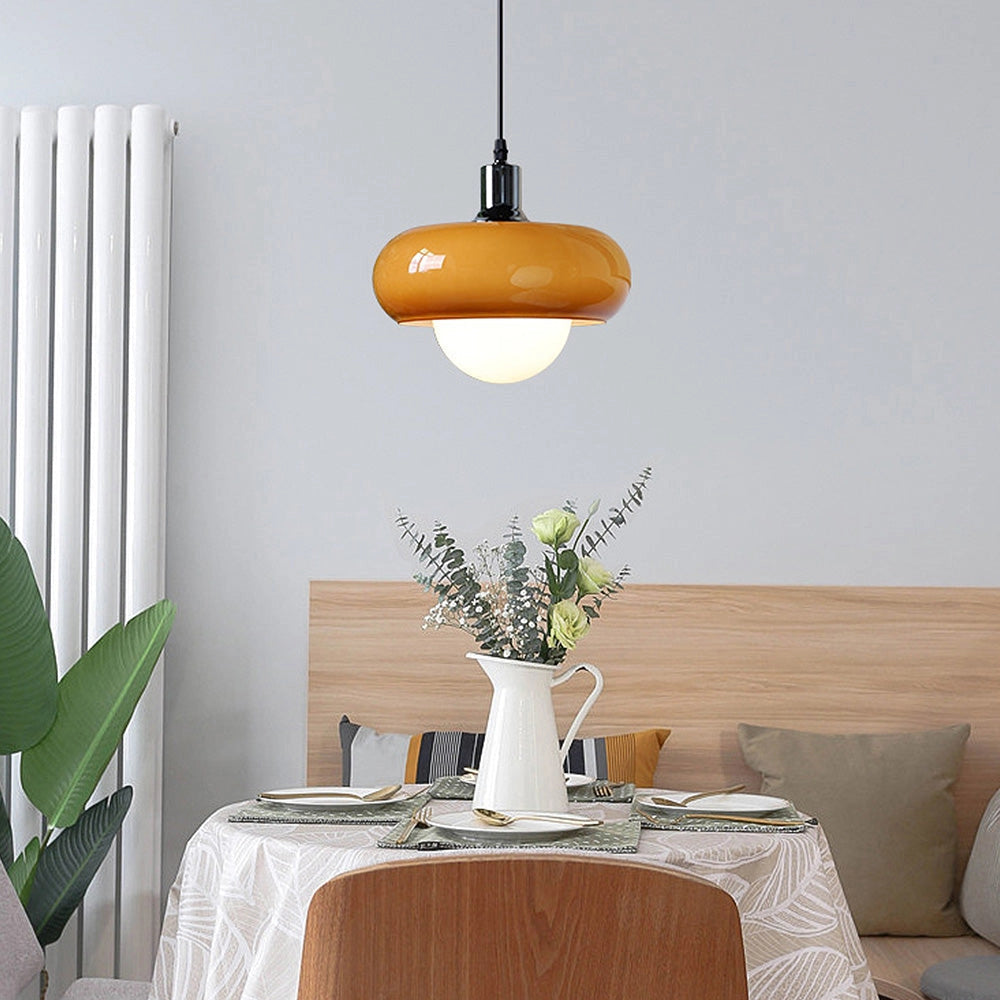 Coffee Glass Pendant Light – Modern Design Hanglamp met Verstelbare Kabel