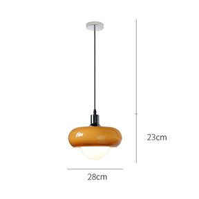 Coffee Glass Pendant Light – Modern Design Hanglamp met Verstelbare Kabel