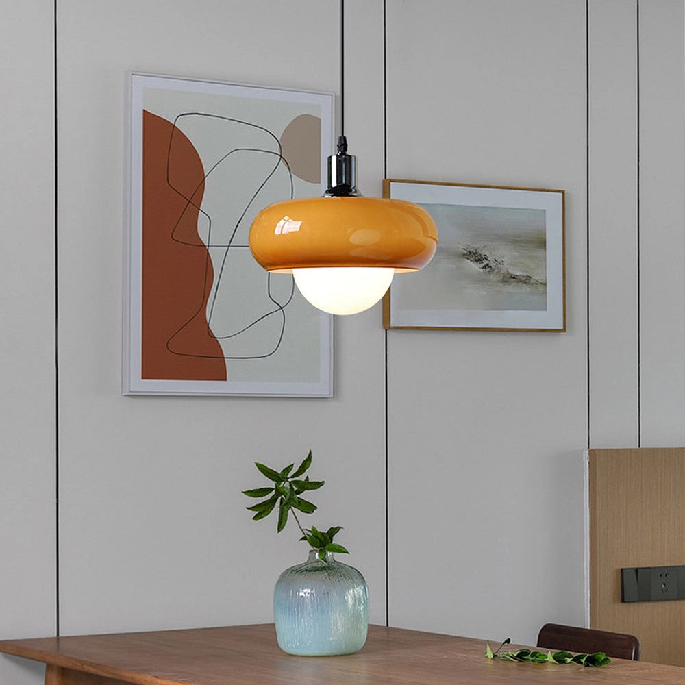 Coffee Glass Pendant Light – Modern Design Hanglamp met Verstelbare Kabel